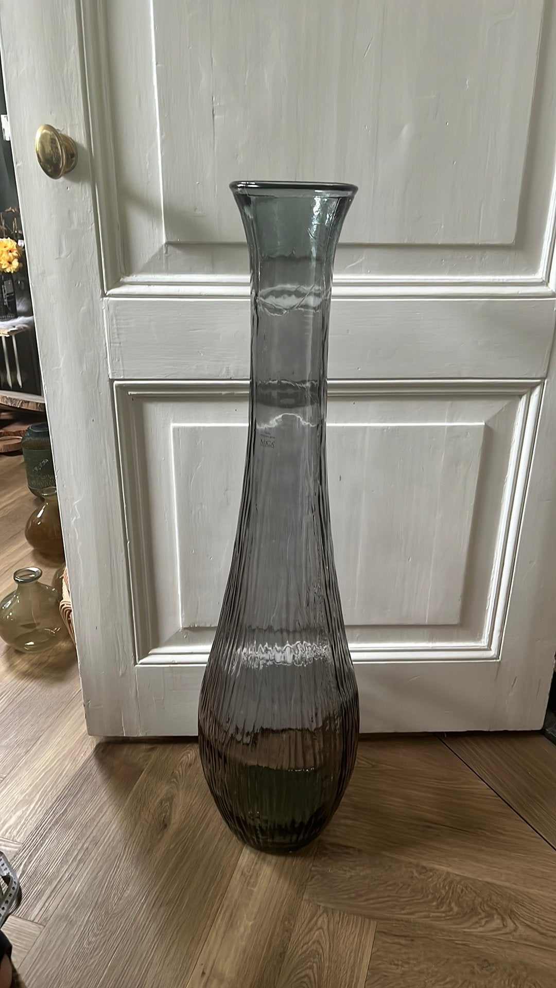 Prachtige grote vaas, Mica Decorations, Ophalen, Overige kleuren, Nieuw, Glas