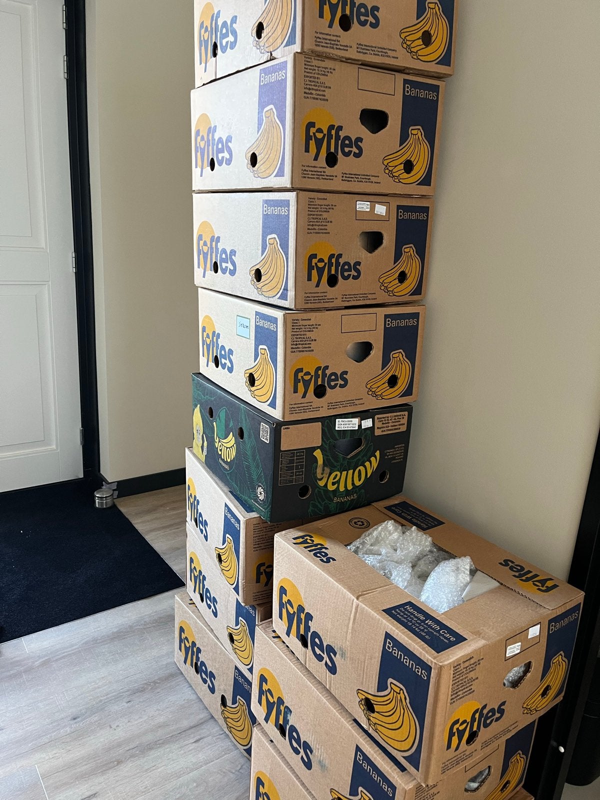 Gratis bananen dozen - Ideaal voor verhuizing of opslag, 40 tot 60 cm, 50 tot 75 cm, Ophalen of Verzenden, 35 tot 50 cm