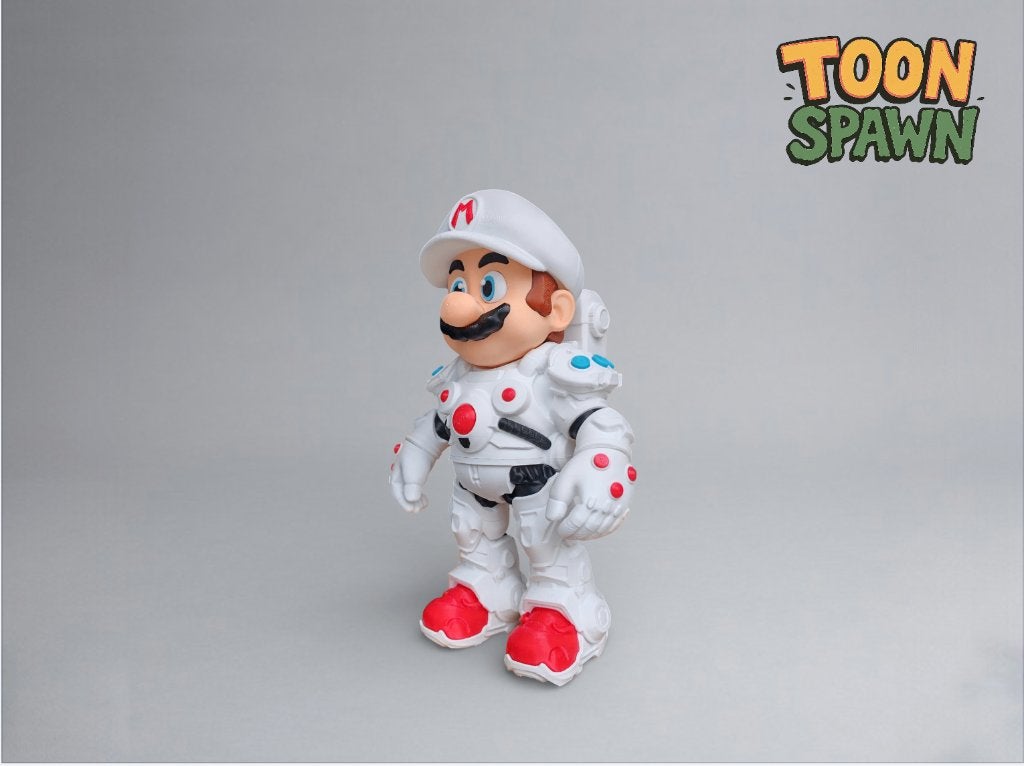 Space Suit Mario – 30 cm – Galaxy Explorer Figuur, Ophalen of Verzenden, Nieuw, Overige typen