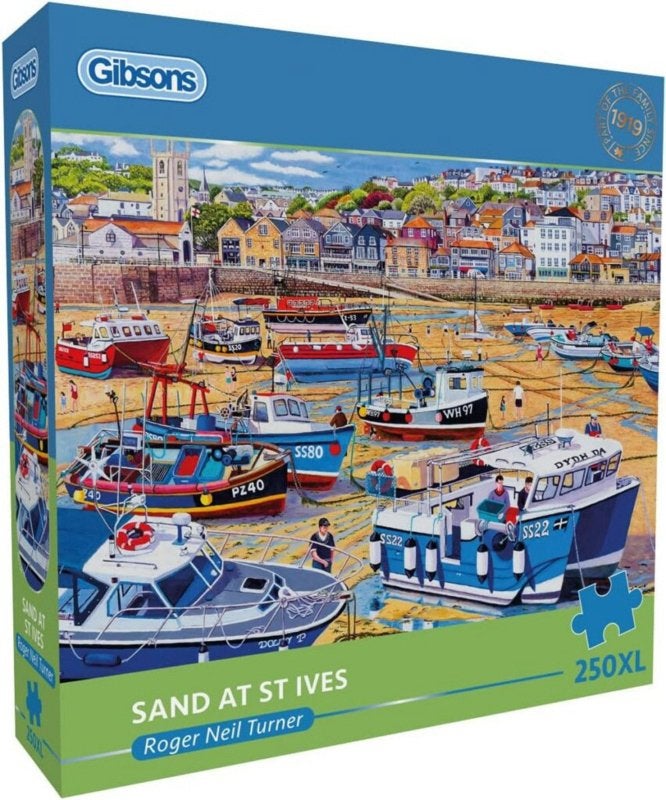 Gibsons - Sand at St Ives - 250XL stukjes, Ophalen of Verzenden, Minder dan 500 stukjes, Nieuw, Legpuzzel