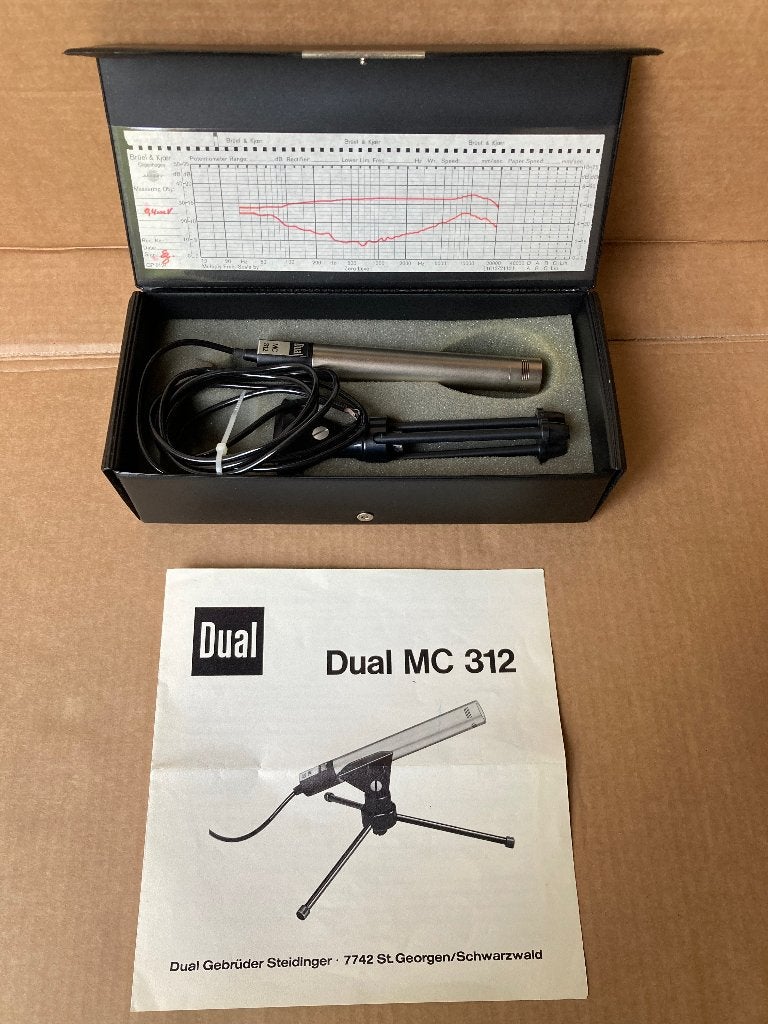 Vintage Dual MC312 microfoon, Muziek en Instrumenten, Microfoons, Ophalen of Verzenden, Gebruikt, Overige typen