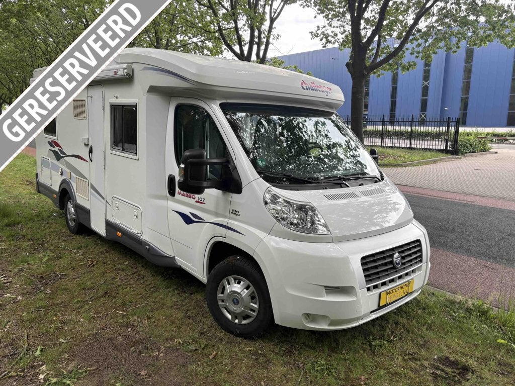 Challenger Mageo 107- bj 2007- 4 gordelplaatsen, Caravans en Kamperen, Campers, Koelkast, 6 tot 7 meter, Particulier, 6 tot 7 meter