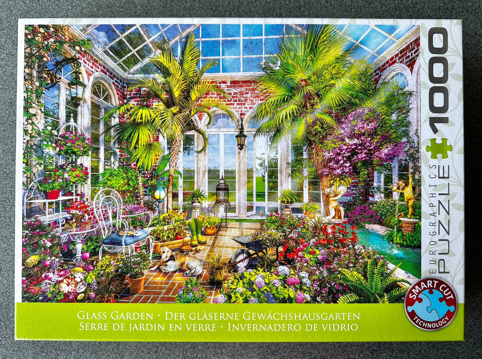 Eurographics puzzel met 1000 bijzonder stukjes., Ophalen, 500 t/m 1500 stukjes, Zo goed als nieuw, Legpuzzel