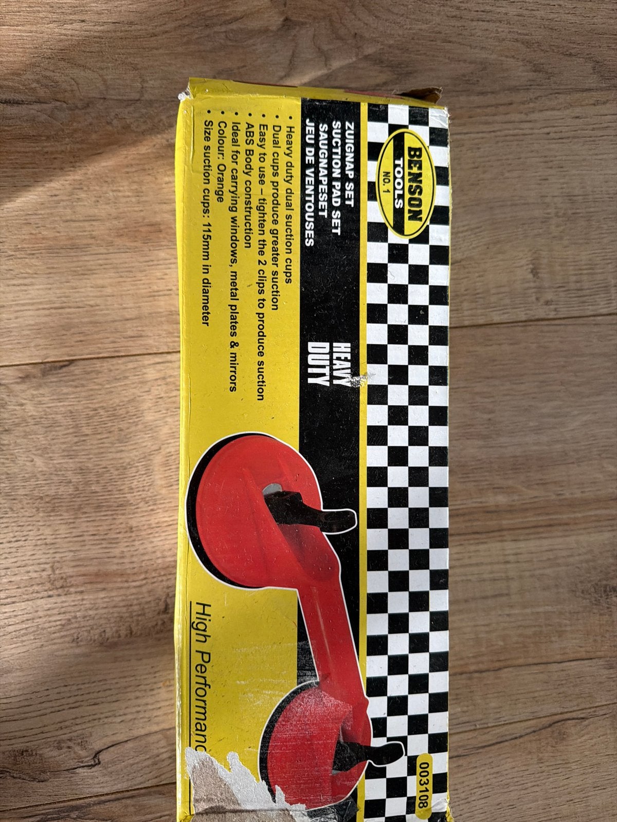 Benson Tools Zuignap Set - Dubbele Zuignappen, Ophalen of Verzenden, Nieuw
