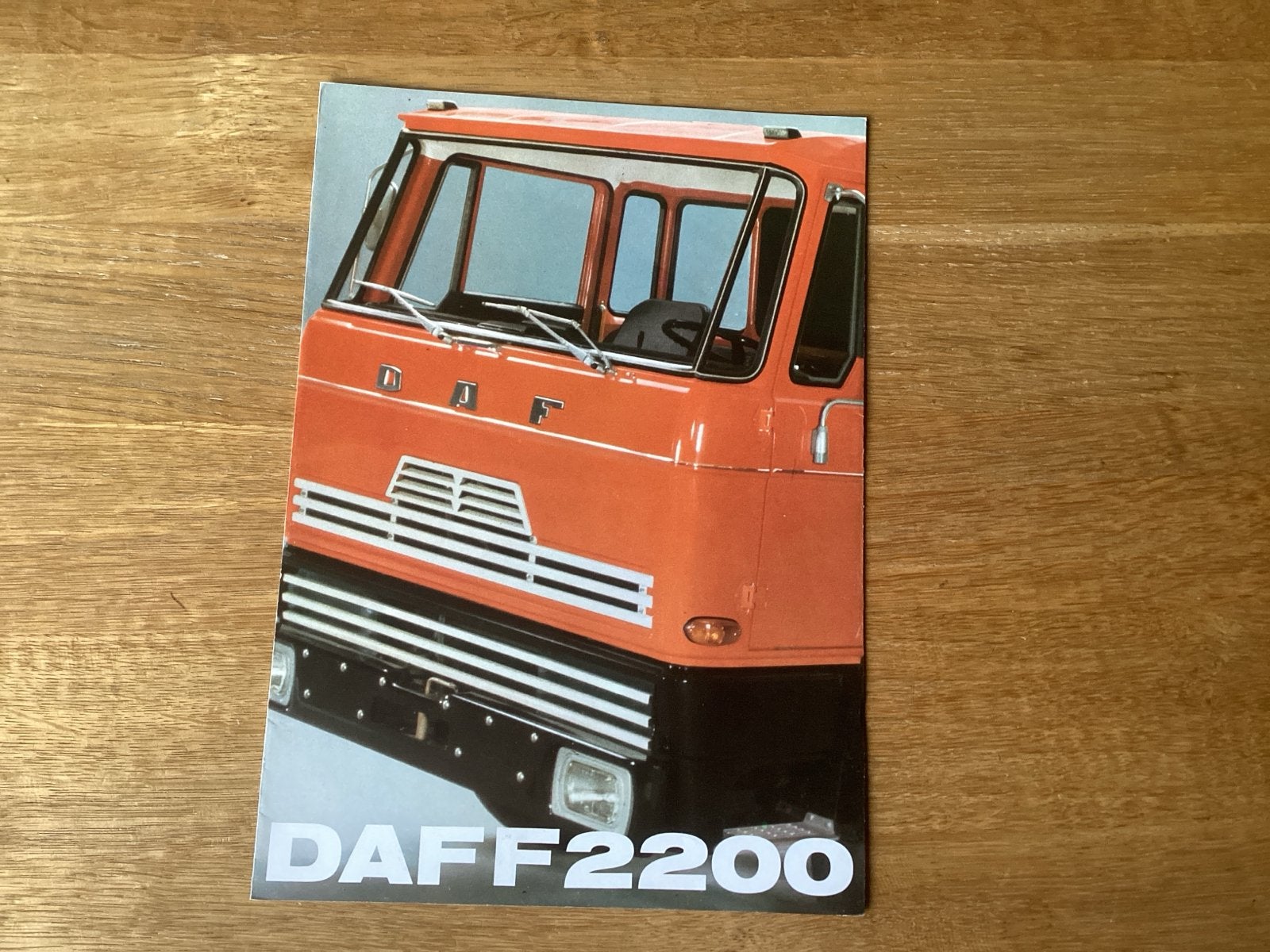 DAF 2200 Vrachtwagen Brochure - 1974, Ophalen of Verzenden, Gelezen, Overige merken