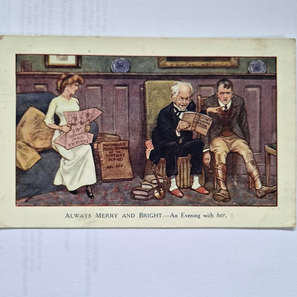 Ansichtkaart, Verzamelen, Ansichtkaarten | Themakaarten, Verzenden, Voor 1920, Gelopen, Overige thema's