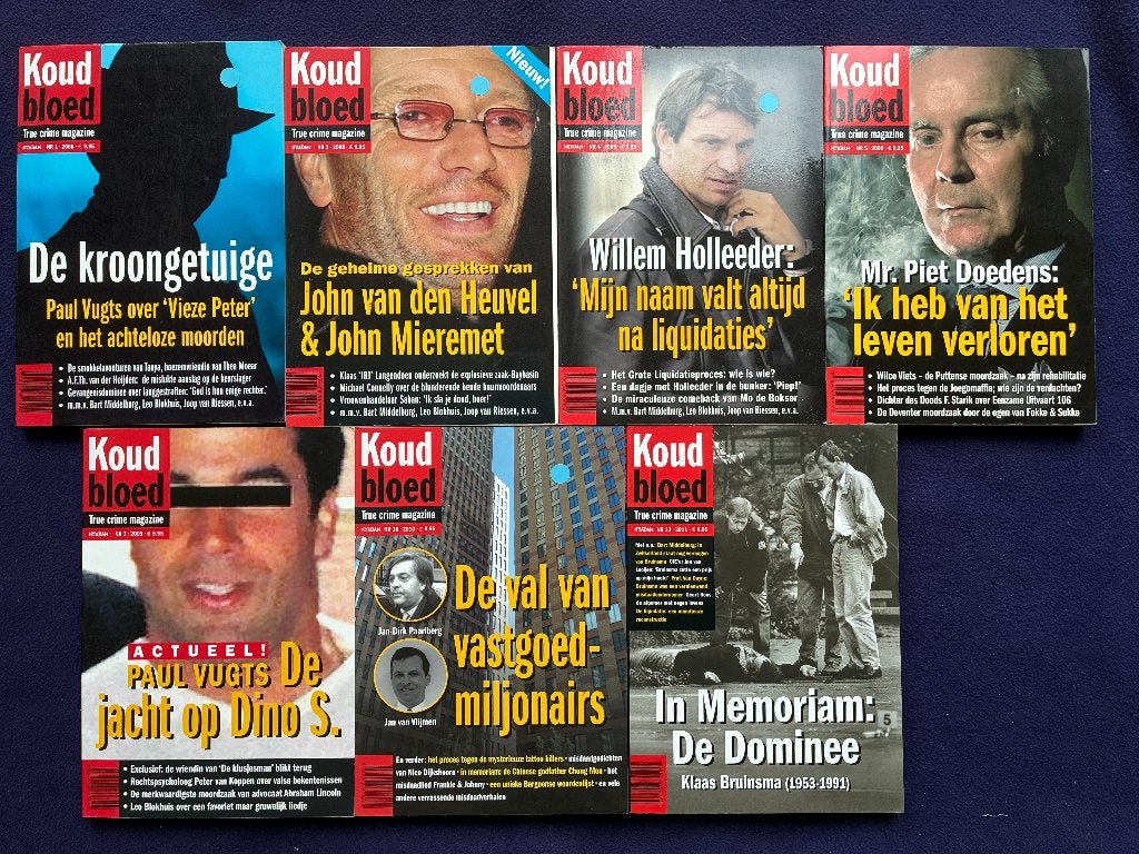Koud bloed, Ophalen of Verzenden, Zo goed als nieuw, Overige typen