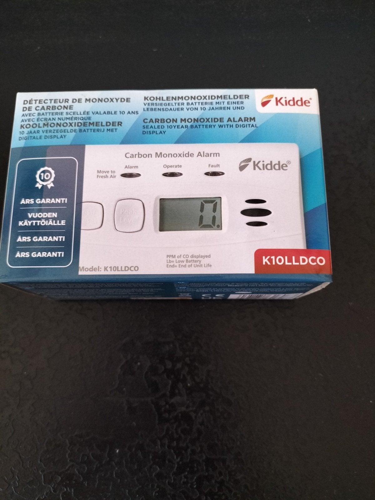 Kidde koolmonoxide melder, Doe-het-zelf en Verbouw, Ophalen of Verzenden, Nieuw