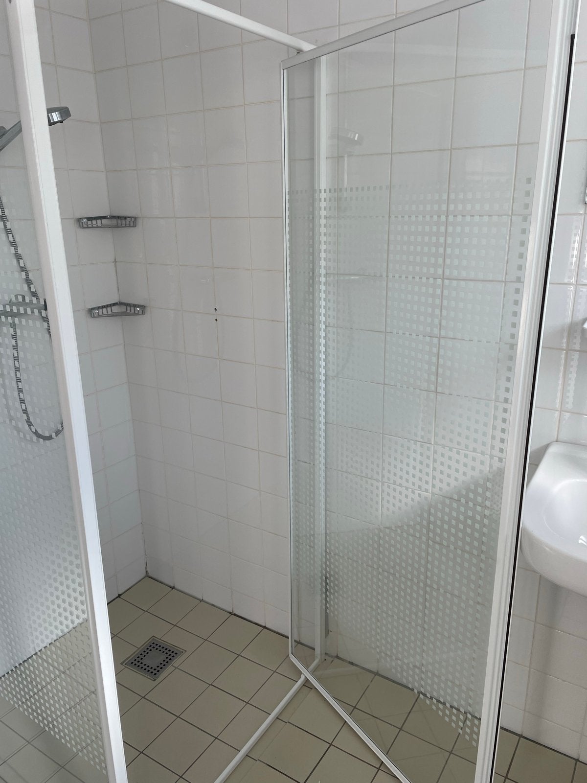 Douchecabine 80x80 cm - Gebruikt, Doe-het-zelf en Verbouw, Sanitair, Ophalen, Gebruikt, Glas, Douche