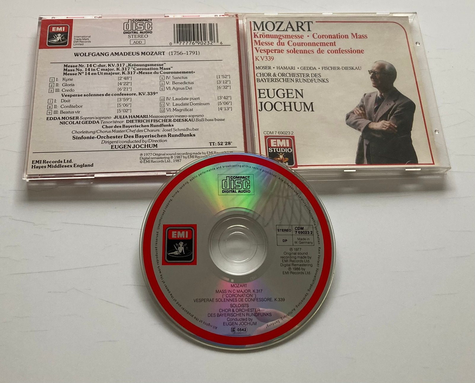 Mozart - Krönungsmesse (nieuwstaat), Ophalen of Verzenden, Classicisme, Zo goed als nieuw, Orkest of Ballet