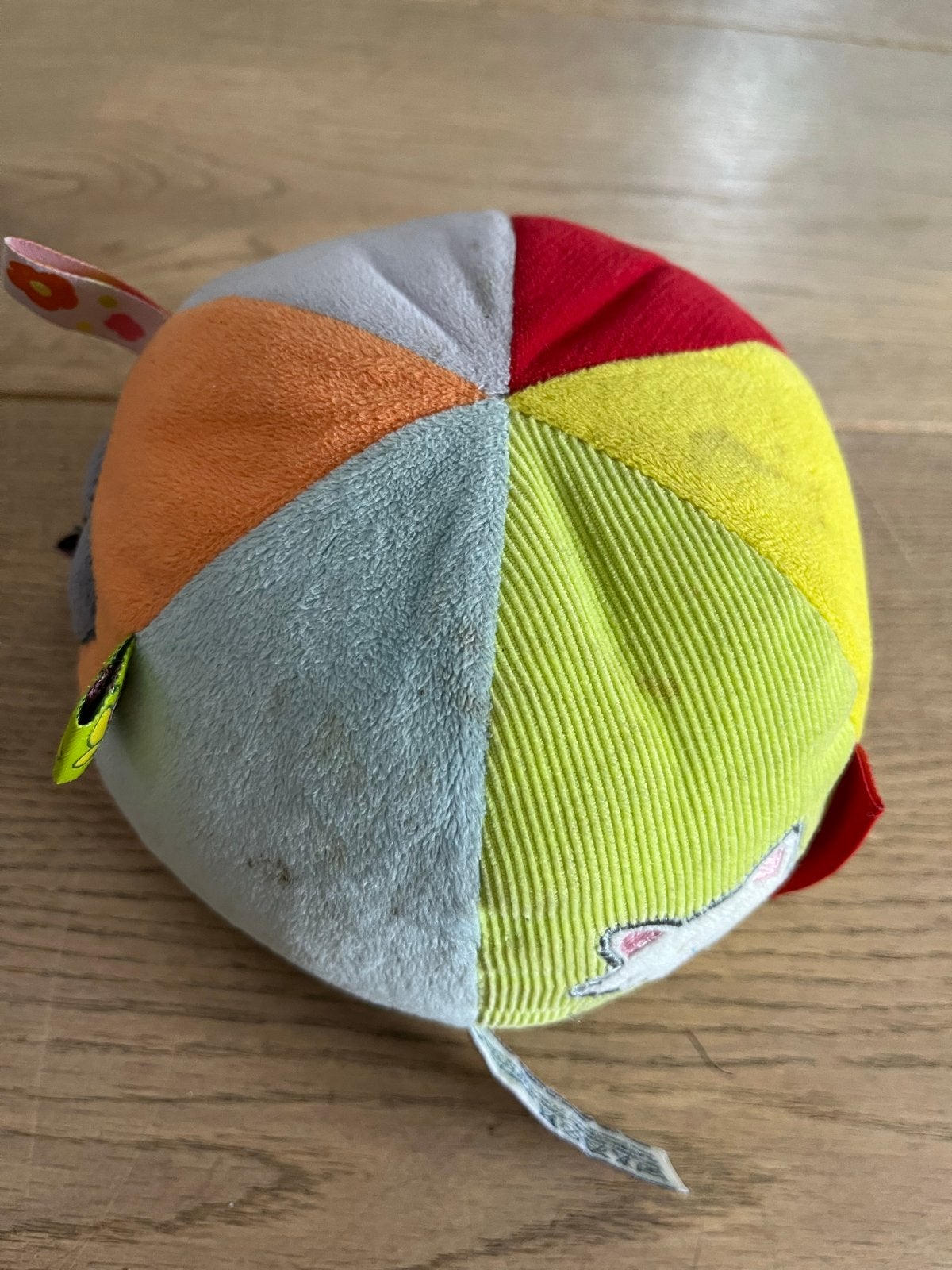 Woezel en Pip rammelaar/knuffelbal, Ophalen of Verzenden, Gebruikt, Rammelaar, Met geluid