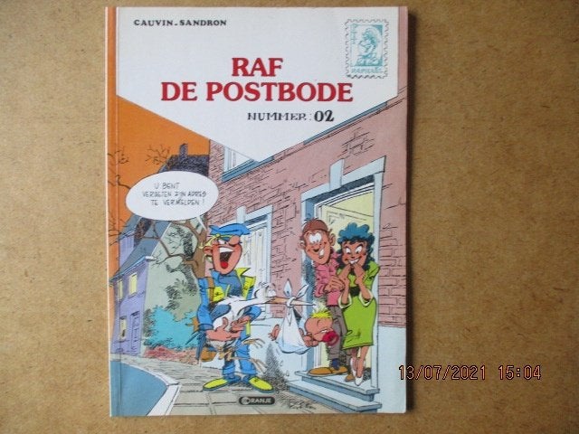 adv5078 raf de postbode, Eén stripboek, Ophalen, Gelezen