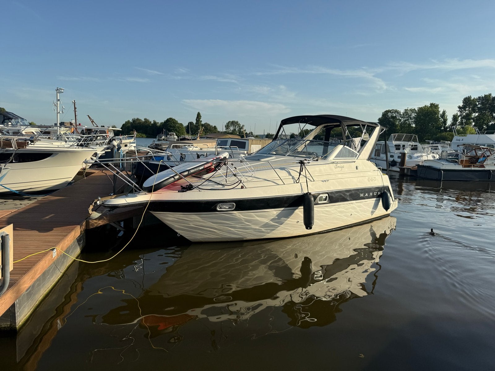 Maxum 2700 SCR 'Amiga' - Ruime sportcruiser met Comfort, Benzine, Overige merken, Gebruikt, Kruiser