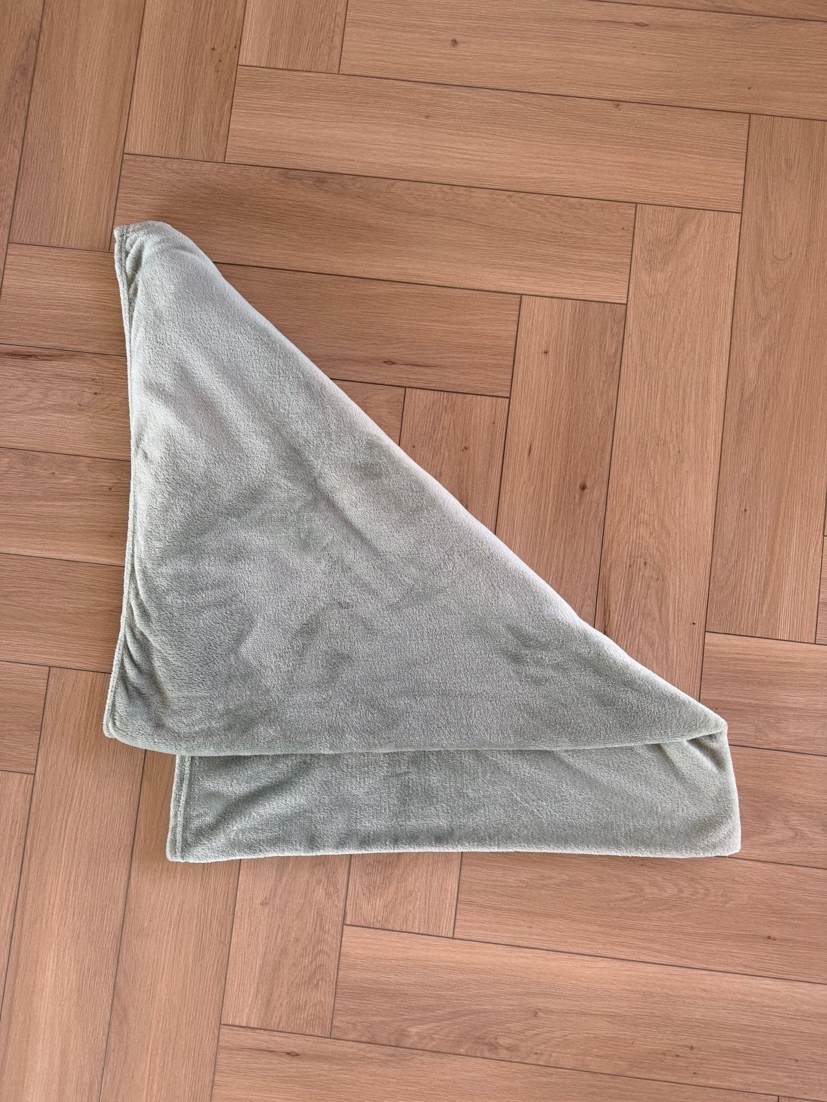 Zacht Mintgroen Fleece Plaid - Fluweelzacht, Ophalen of Verzenden, Zo goed als nieuw, Fleece, 147 cm