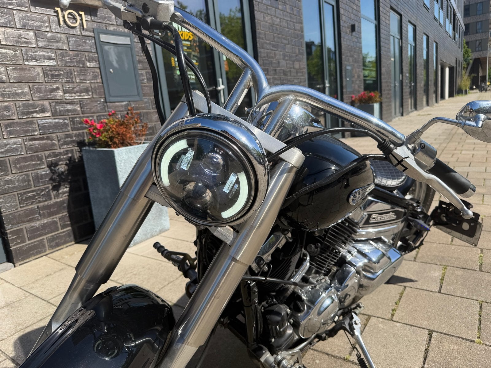Yamaha Dragstar Bobber - Unieke Custom Motor, 2 cilinders, Gebruikt, Particulier, Meer dan 35 kW