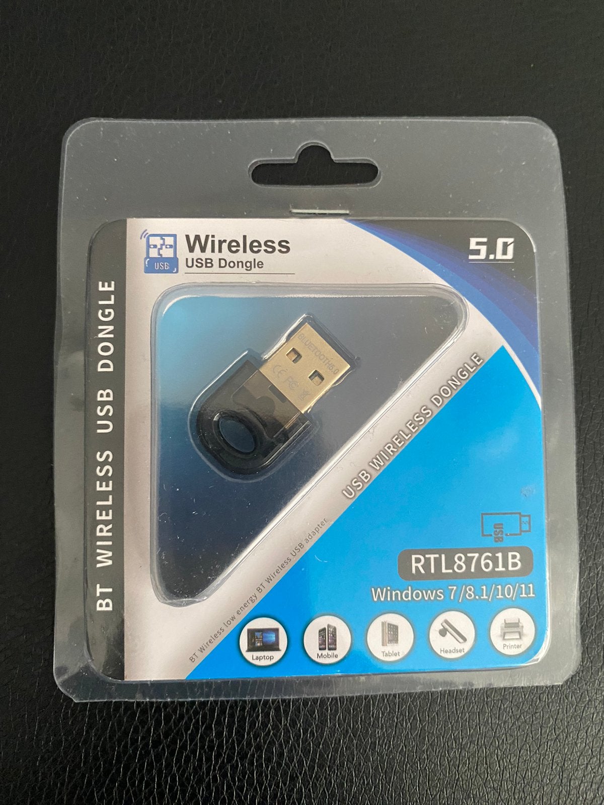 Wireless Bluetooth USB dongle, RTL8761B, 5 G, nieuw, Ophalen of Verzenden, Nieuw, 128 GB