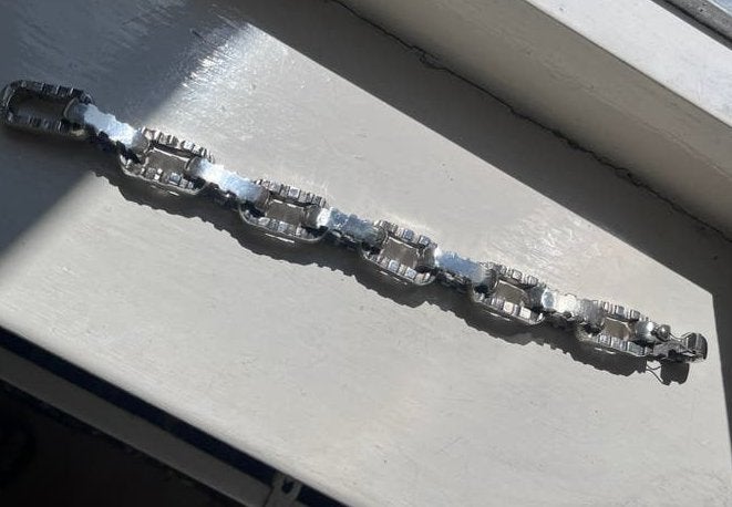 Heavy Silver Stacker braclet, extreem zware zilveren armband, Ophalen of Verzenden, Nieuw, Zilver, Zilver