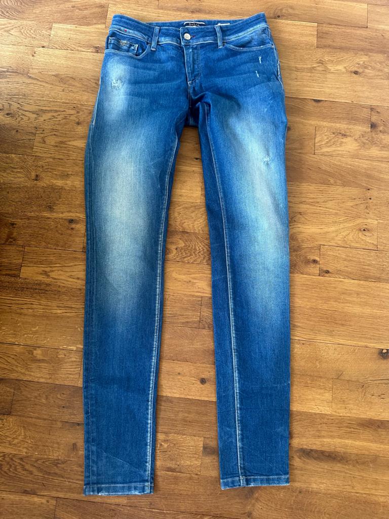 Salsa Push Up Wonder Low Rise Jeans - Maat 34, Ophalen of Verzenden, Gedragen, Blauw, W27 (confectie 34) of kleiner