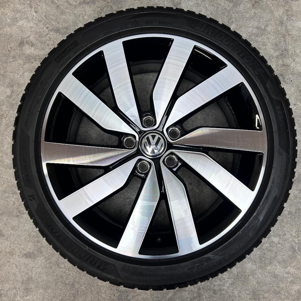 18 inch originele Marseille velgen + 4S banden  VW Touran, 18 inch, Banden en Velgen, Nieuw, Ophalen of Verzenden