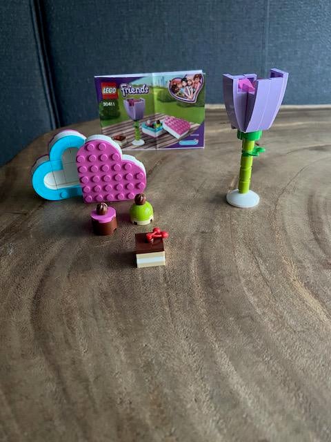 Lego friends Snoepdoos en bloem (30411), Ophalen of Verzenden, Zo goed als nieuw