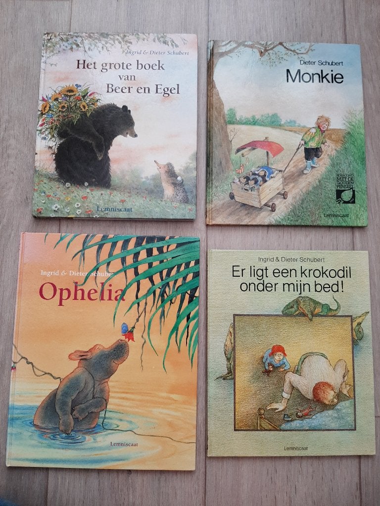 7x Ingrid Dieter Schubert oa Het grote boek van Beer en Egel, Boeken, Ophalen, Gelezen, Fictie algemeen