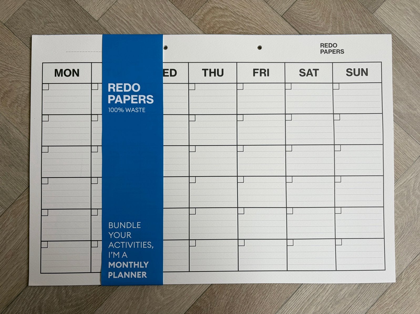 REDOPAPERS - Maandplanner, Ophalen of Verzenden, Nieuw