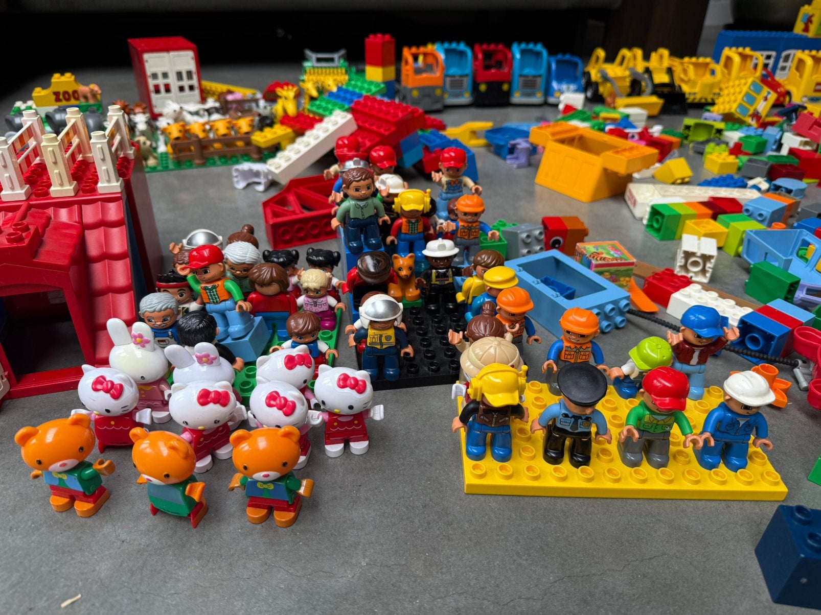 Grote verzameling Duplo, Ophalen, Gebruikt, Duplo, Inclusief accessoires