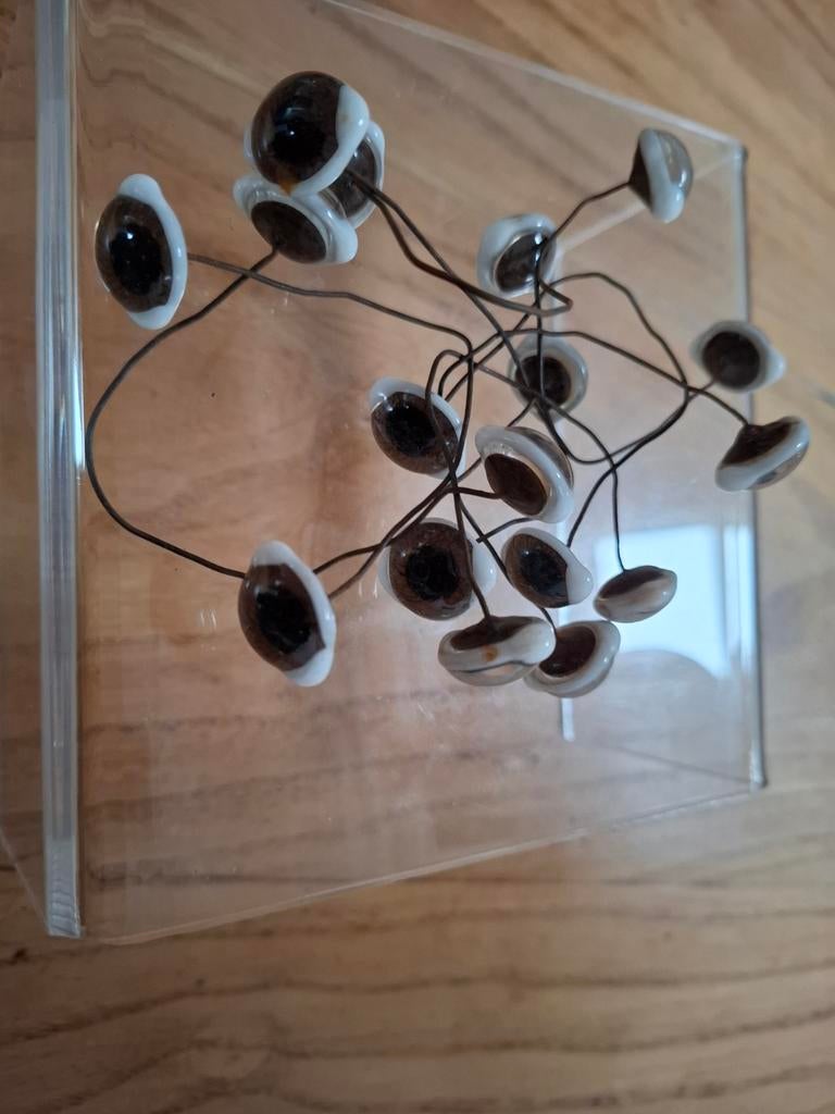 Poppen of glazen beren ogen 17 stuks.30e jaren, Verzamelen, Poppen, Ophalen of Verzenden, Pop