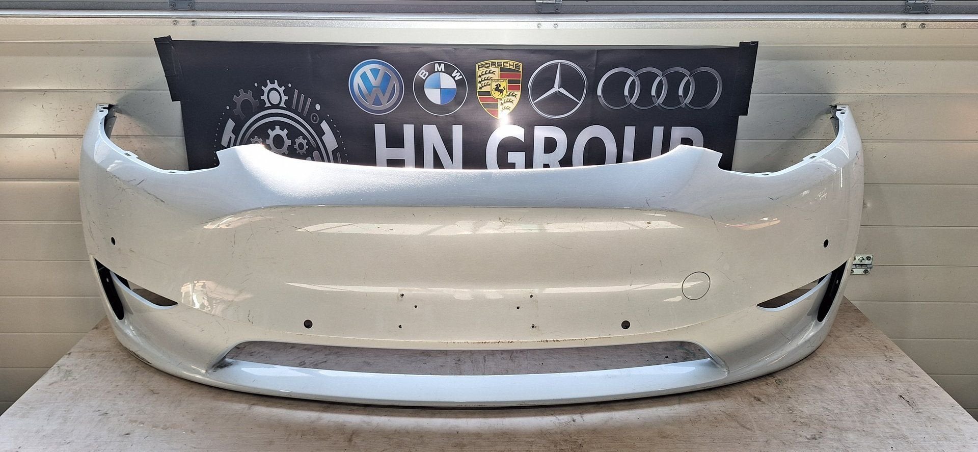 Voorbumper Tesla, Gebruikt, -, Voor, -