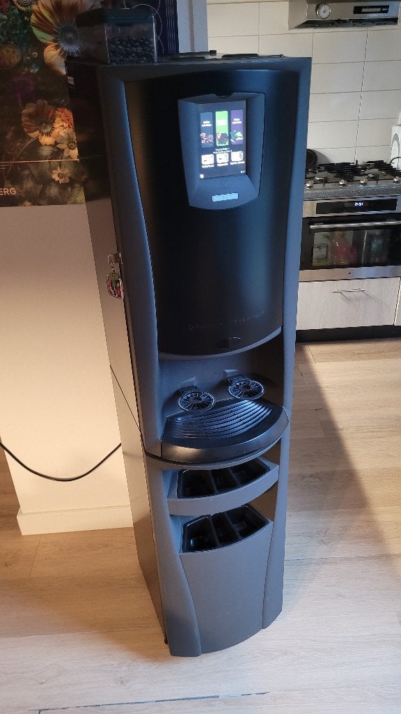 Koffieautomaat Siro Touch 800 met onderkast zwart, Ophalen, Gemalen koffie, 10 kopjes of meer, Koffiemachine
