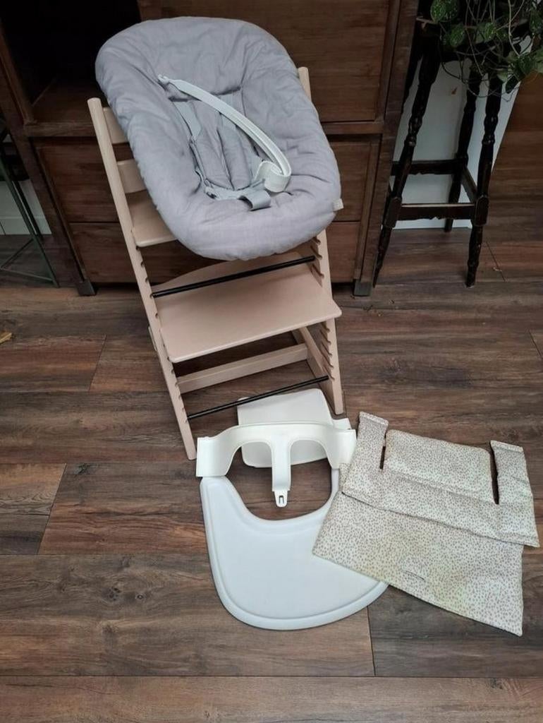 🟡Complete Stokke Tripp Trapp Kinderstoel🐯, Ophalen, Gebruikt, Meegroeistoel