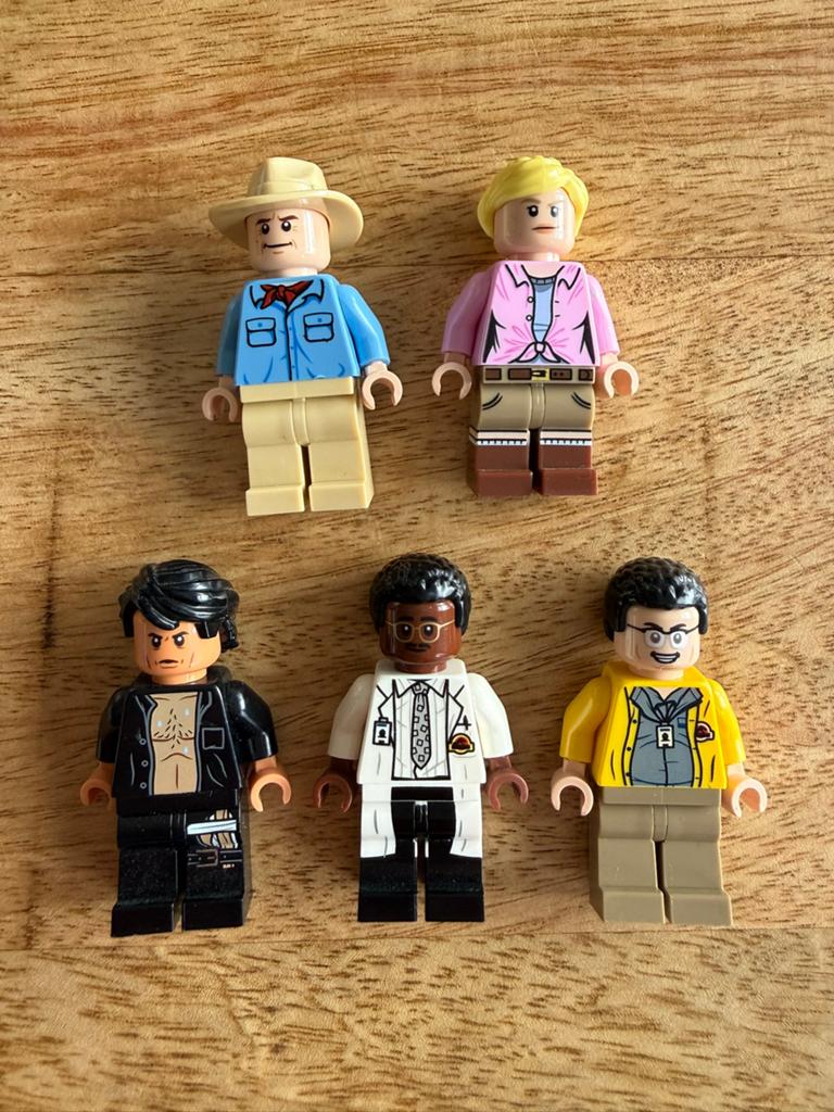 Lego Jurassic Park minifiguren van set 75936, Jurassic World, Lego, Ophalen of Verzenden, Zo goed als nieuw
