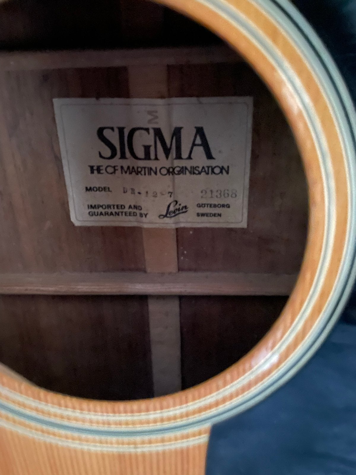 Sigma DR-12-7 12-snarige Westerngitaar (Made in Japan), Muziek en Instrumenten, Snaarinstrumenten | Gitaren | Akoestisch, Ophalen