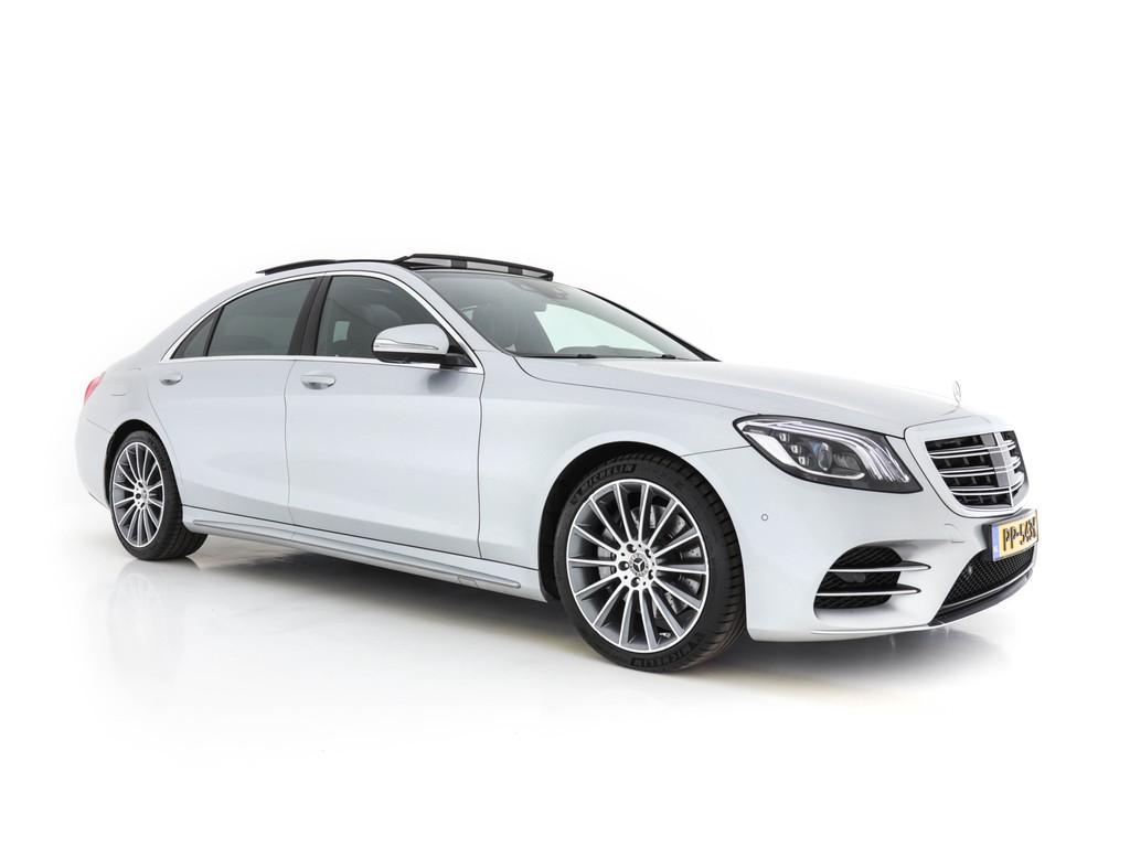 Mercedes-Benz S-Klasse 400d 4-Matic Lang Aut. *PANO | DISTRO, Auto's, Mercedes-Benz, Automaat, Gebruikt, 2925 cc, 241 €/maand