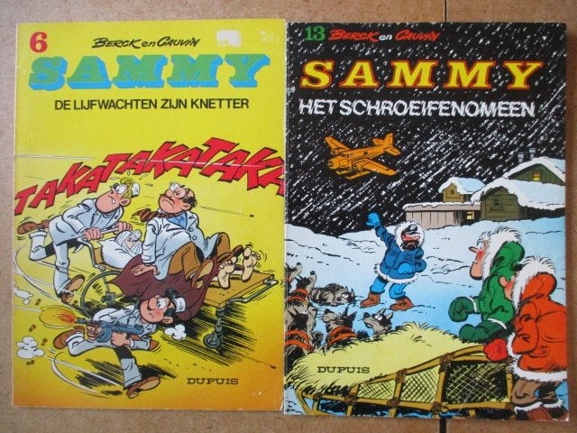 adv8852 sammy, Eén stripboek, Ophalen, Gelezen