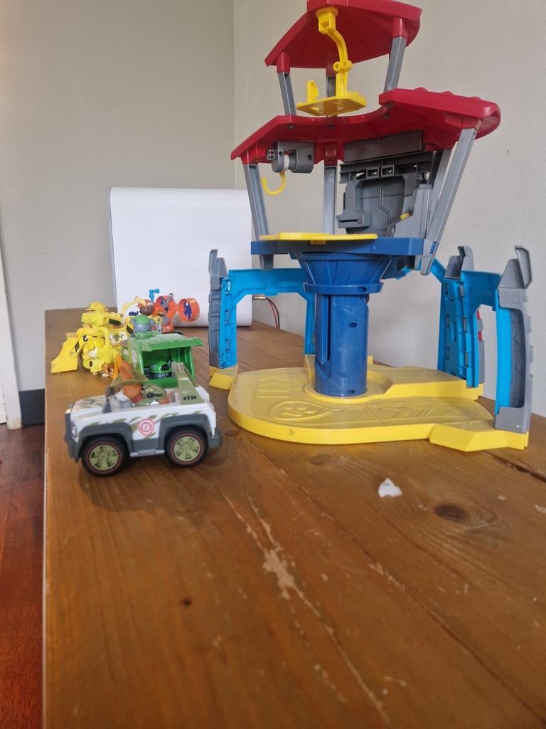 Paw patrol pakket, Kinderen en Baby's, Speelgoed | Speelgoedvoertuigen, Ophalen, Gebruikt