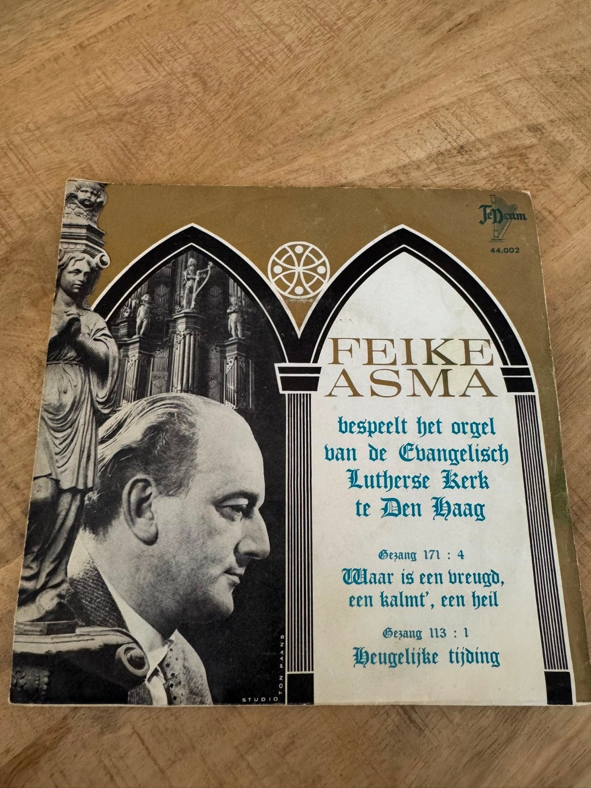 Feike Asma bespeelt orgel van de Evangelisch Lutherse Ker, Gebruikt, Klassiek, 7 inch, Ophalen of Verzenden