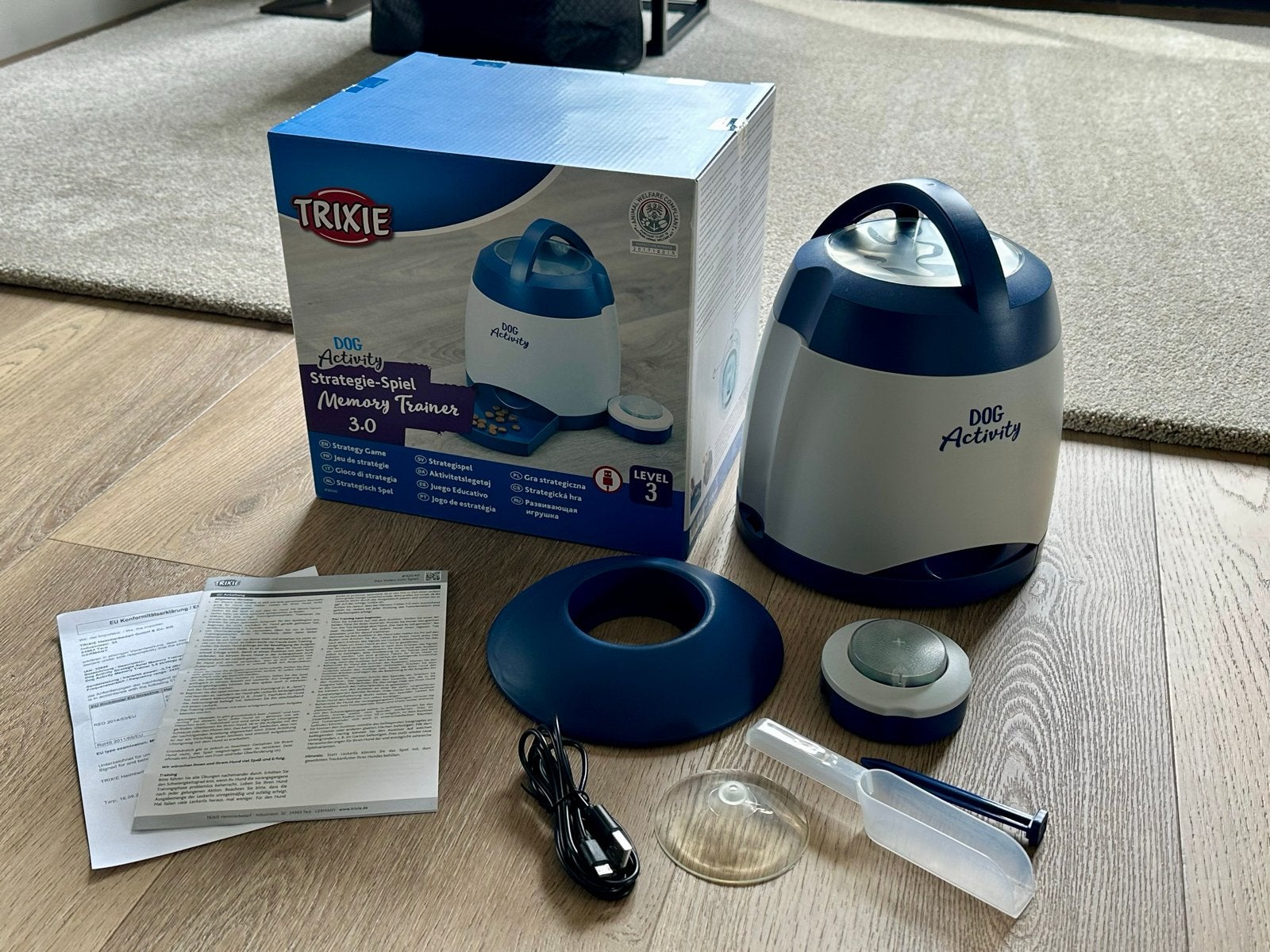 Trixie Dog Activity Memory Trainer 3.0, Dieren en Toebehoren, Hondenspeelgoed, Ophalen of Verzenden, Zo goed als nieuw, Intelligentiespeelgoed