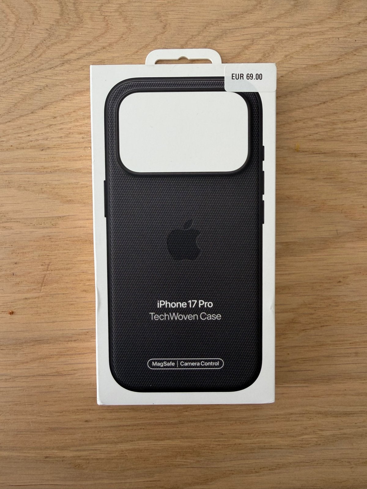 Nieuwe Apple iPhone 17 Pro TechWoven Case - Zwart, Textiel, Zwart, MagSafe, Nieuw