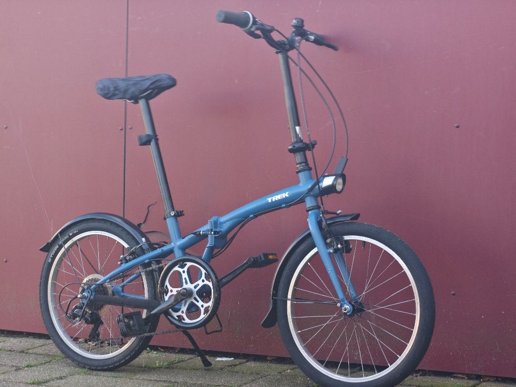 Trek Vouwfiets 16 inch wielen, 6 versnellingen, Ophalen, Zo goed als nieuw, Trek