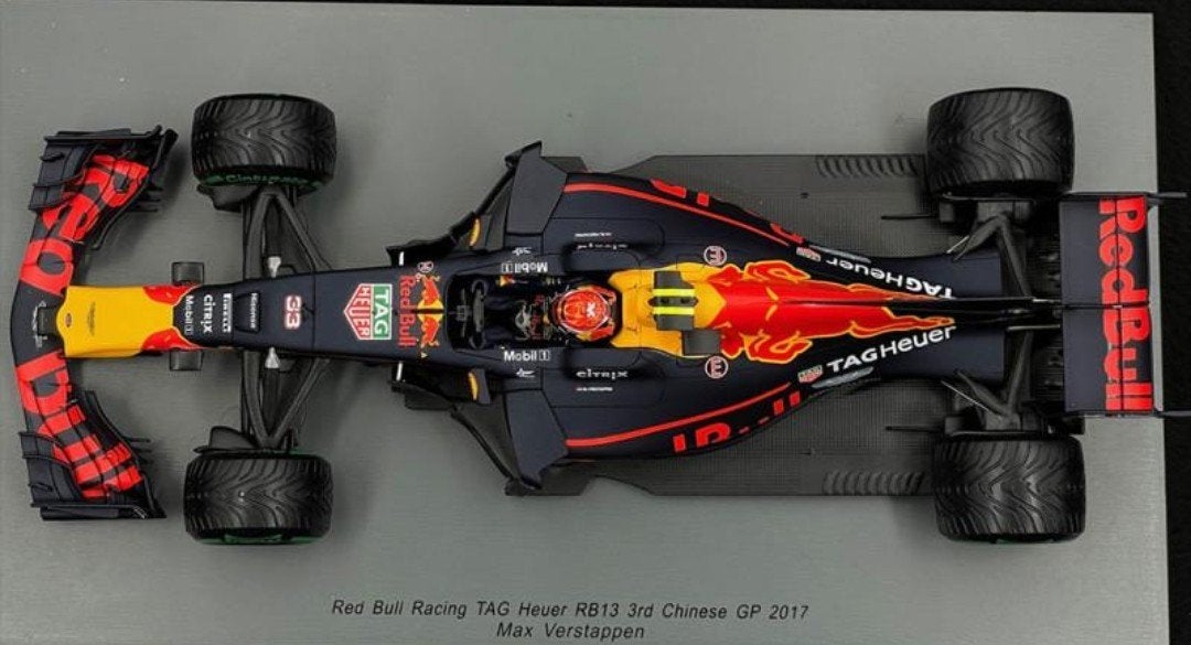 Red Bull Racing TAG Heuer RB13 Max Verstappen 2017 - Nieuw, Ophalen of Verzenden, Nieuw, Auto