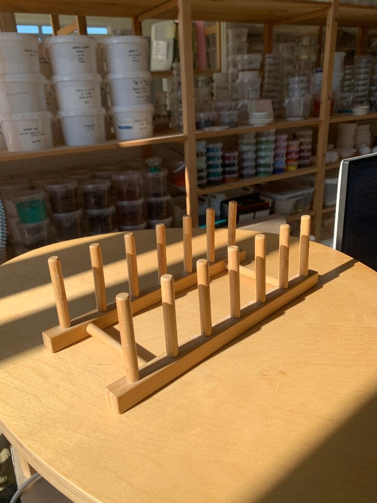 IKEA plate rack, Ophalen