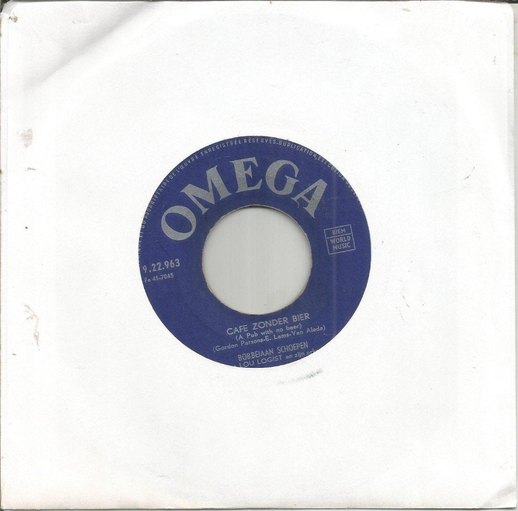 Bobbejaan Schoepen – Cafe Zonder Bier (1959), Cd's en Dvd's, Gebruikt, 7 inch, Ophalen of Verzenden, Levenslied of Smartlap