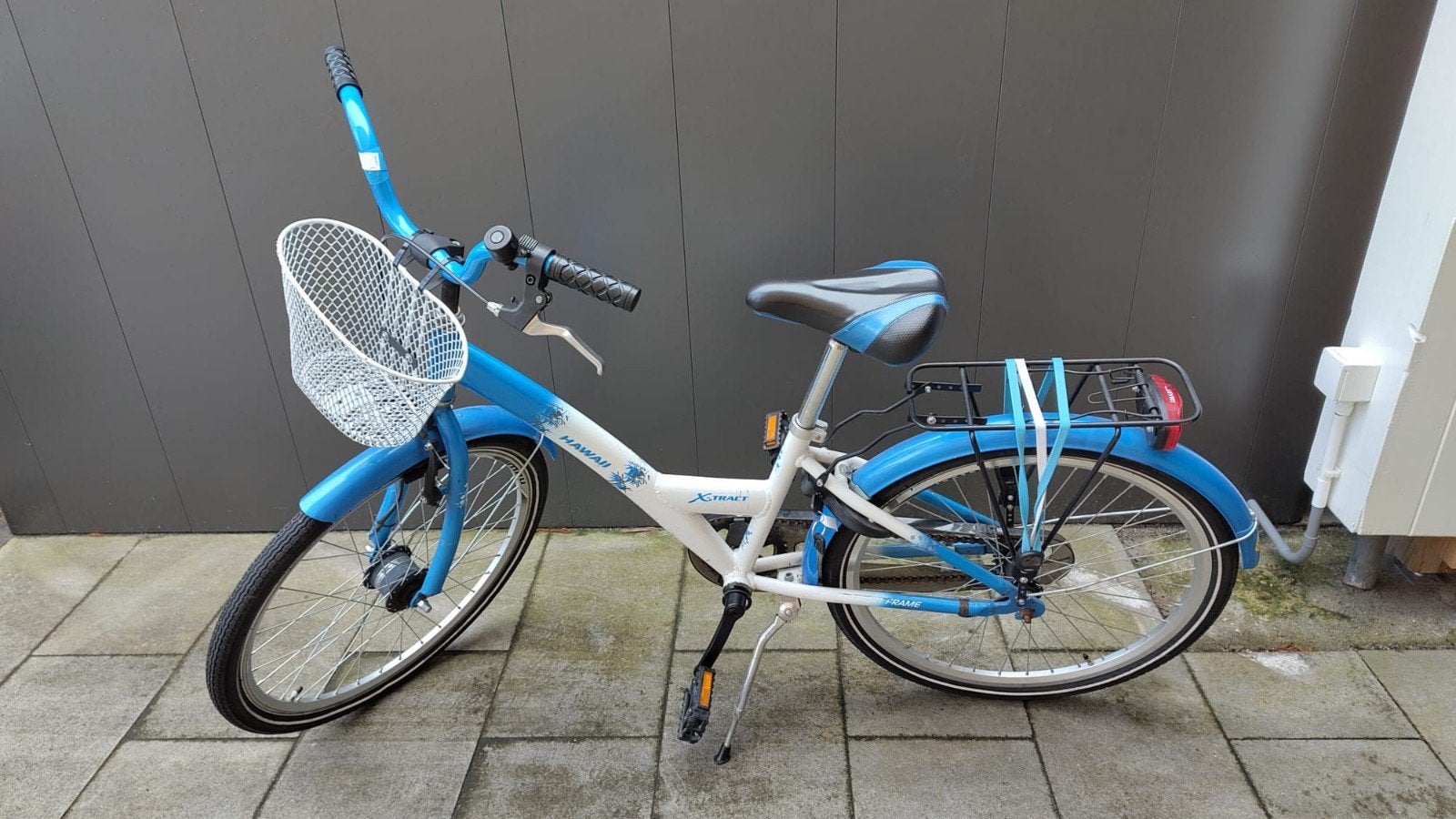 Meisjesfiets 24 inch, Ophalen, Handrem, X-Tract, Gebruikt