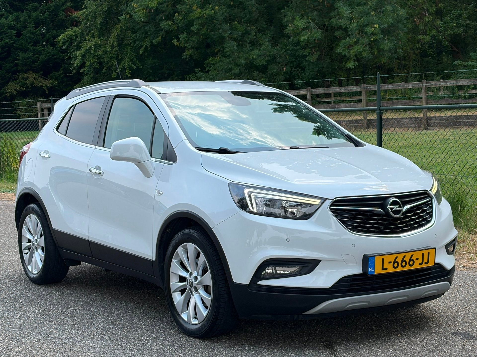 Opel Mokka X 1.4 Turbo Innovation /Automaat/Trekhaak/Navi/Ca, Automatische klimaatregeling, Gebruikt, Euro 6, Wit