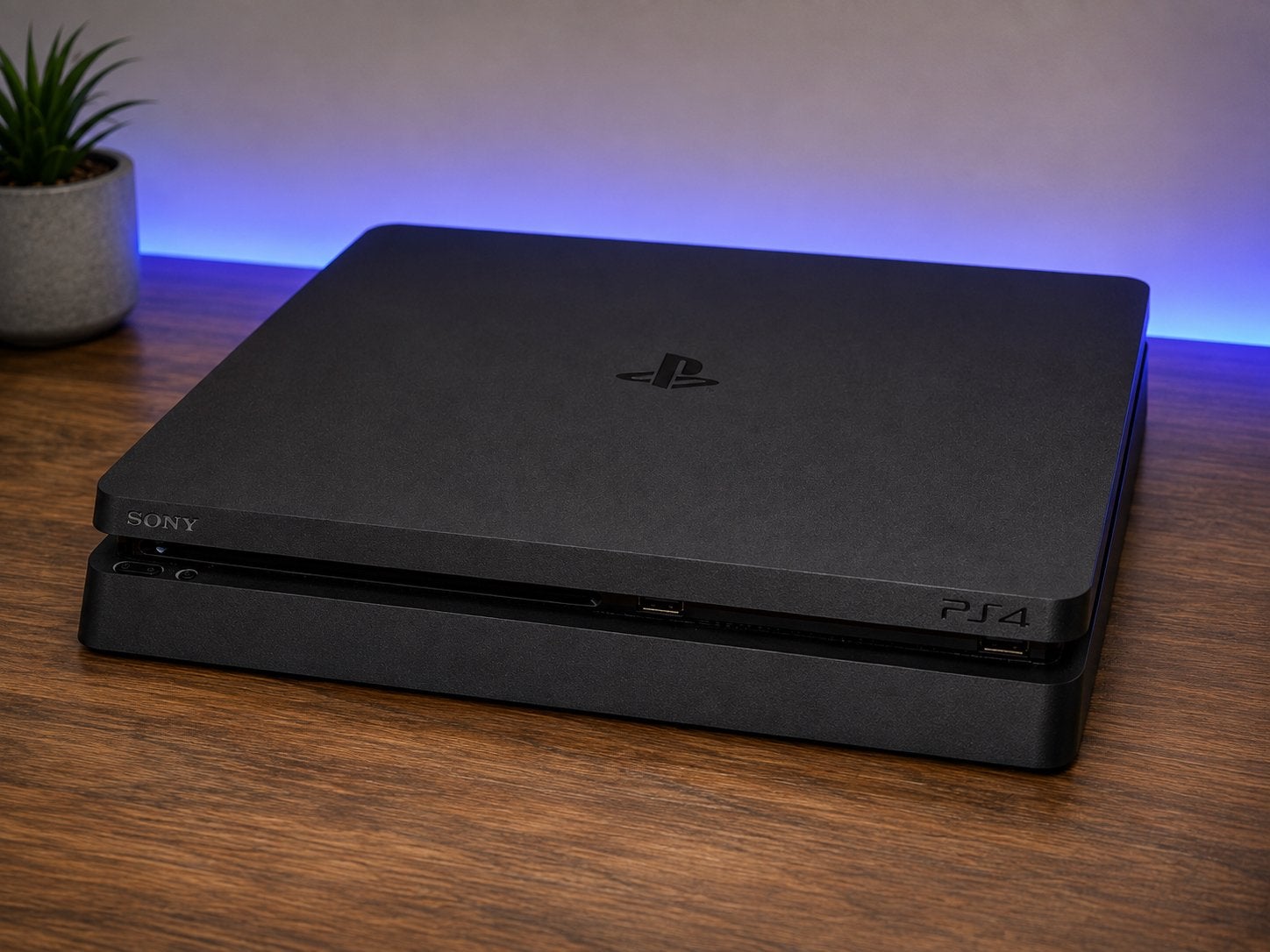 PlayStation 4 Slim 1TB met controller en 8 games, Ophalen, Met games, Zo goed als nieuw, 1 TB