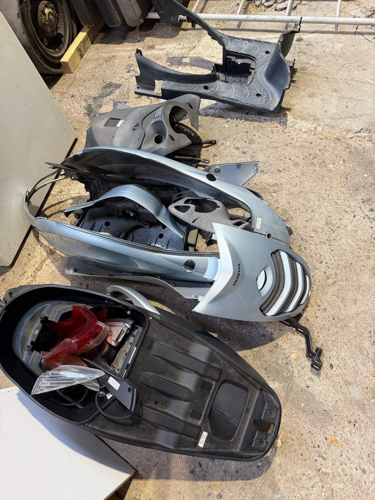 Onderdelen Honda PS150i - Diverse Kappen en Zadel, Ophalen, Gebruikt