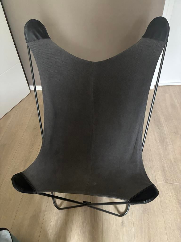 Vlinderstoel, Huis en Inrichting, Stoelen, Ophalen, Zo goed als nieuw, Eén, Stof