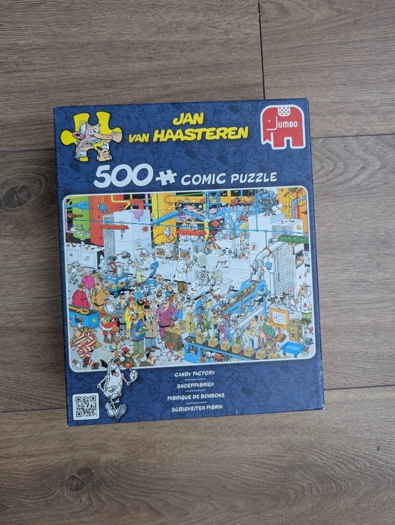 Jan van Haasteren - Snoepfabriek, Ophalen of Verzenden, 500 t/m 1500 stukjes, Zo goed als nieuw