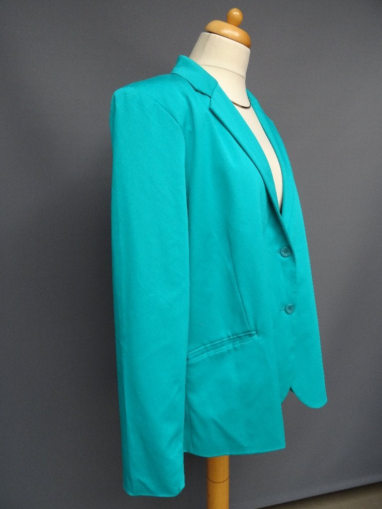 MS MODE maat XL, gevoerd blazer jasje., Maat 46/48 (XL) of groter, Ophalen of Verzenden, Zo goed als nieuw, Jasje